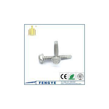 stainless steel 304 hex head self drilling screw