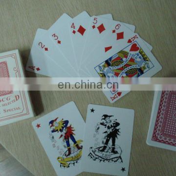 Top Quality BCG plastic playing cards HOT SALE