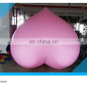 giant pink color love balloon/heart balloon