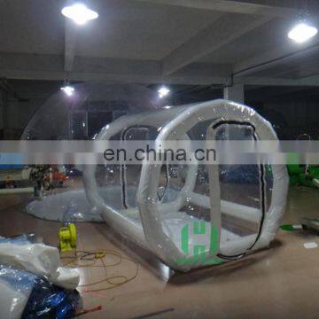 Top Quality PVC Material Inflatable Transparent Lodge Tent for Event Bubble Tent for Event,romantic Clear Multi-room Tent photo-5