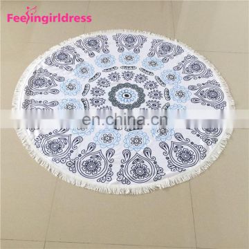 Top Quality Mandala Printing Indian Design Handmade Round Tapestry