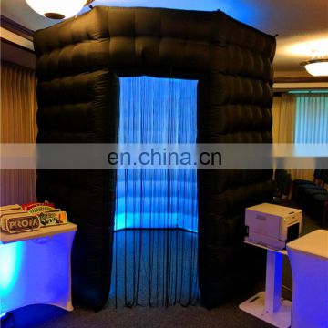 Protable led inflatable photo booth on hot selling