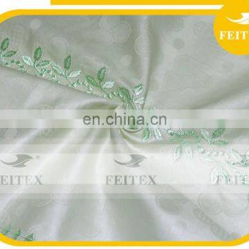 Fresh Green Fashion African Lace Fabrics Ladies Suits Design Fabric Made In China