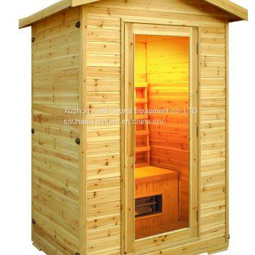 2 person indoor far infrared sauna room family couple's sauna