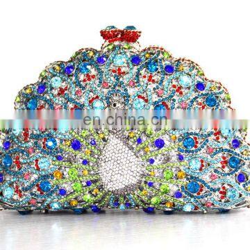 Crystal Rhinestone Handbag Evening Clutch Bag Handmade Women Bag Set photo-4