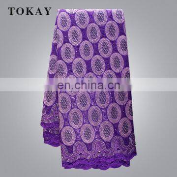 High Quality Swiss Voile Lace Cotton Fabric In Switzerland