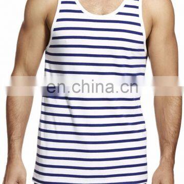 strip pattern gym singlets / strip pattern gym stringers