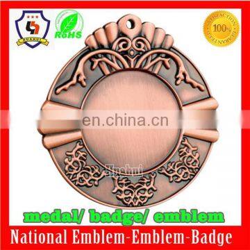 Custom Cheap Sport Blank Bronze Medal Medallion for Sale (HH-medal-030) photo-3