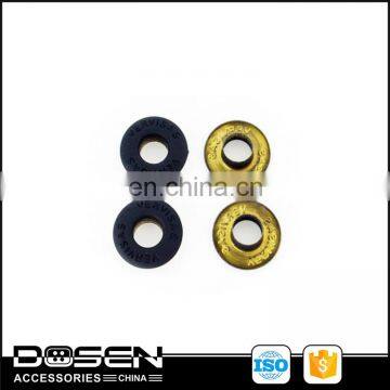 Black Gold Metal Round Shaped Grommets Eyelets For Clothes Leather Cavans Shoes Self-Backing Hole Rivets Studs photo-2