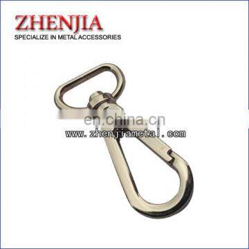 Swivel metal Snap hook with D ring for bags