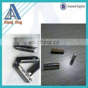 Stainless metal shoelace tag with custom logo China wholesale