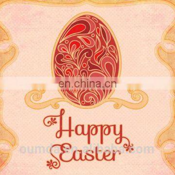 High quality easter decorative removable wall stickers