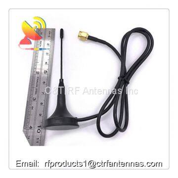 GSM/CDMA SMA-J sucker antennas with SMA female RG174 Coaxial Cable 3meters antenna best buy