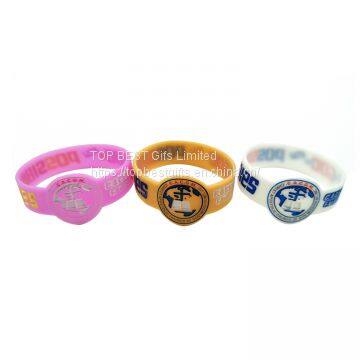 Irregular Shape Custom Silicone Wristband photo-2