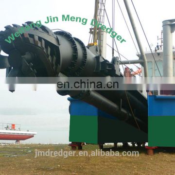 5000m3 China Cutter Suction Dredger /River mining/dredging machine at low cost