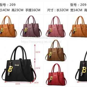 Fashion PU leather handbag shoulder bag lady bag women bag 4 seasons designer brand