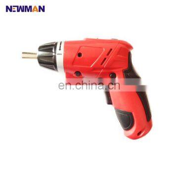 Mini rechargeable battery power 3.6v torque automatic electric screwdriver,AC DC cordless screwdriver set