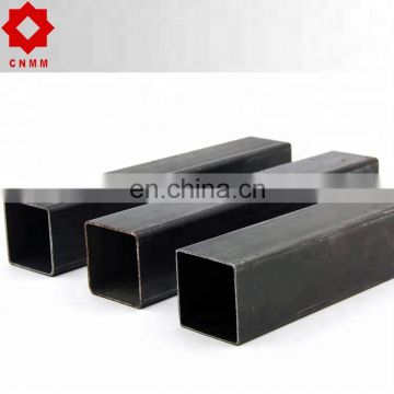 q235 hollow section 37*77 square structural high performance black steel pipe