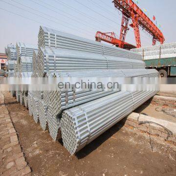 ASTM A53 A106 GR B Zinc Coating Tube Carbon Erw Steel Galvanized for Scaffolding Pipes photo-5