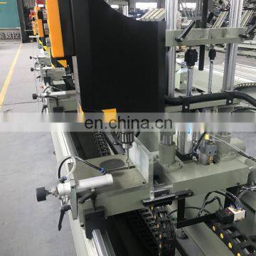 Aluminium Window Machine Windows and Door Fabrication Machine Curtain Wall Multi Head Drilling Machine photo-6