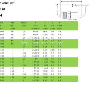 MJ-FLANGE 90° 1704