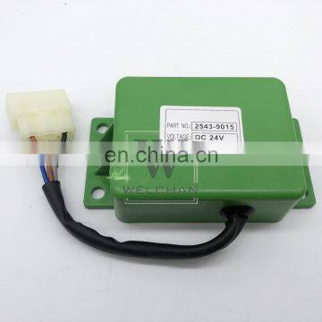 Execavator Electric Parts 2543-9015 DH220 24V Relay Wiper Relay