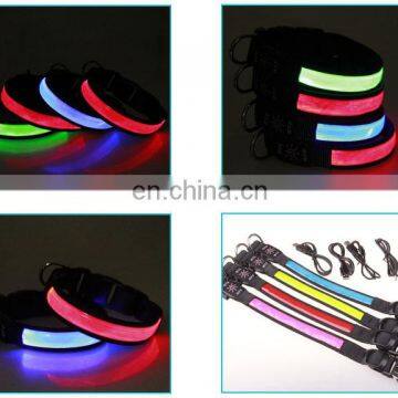 High Visibility Glowing Light up Led Dog Collar for Cute Cat photo-4