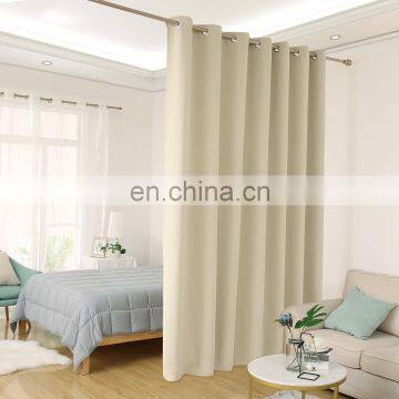 Ready To Ship Ivory Grommet blackout Triple Weave curtains panel for living room/Sitting room 54"x63"