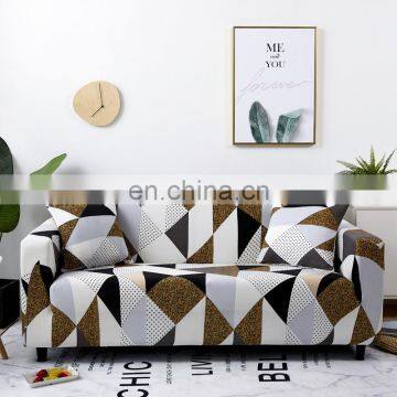 Printed Sofa Cover Stretch Sofa Slipcover Spandex Couch Cover Stylish Couch Furniture Protector for Cushion Couch