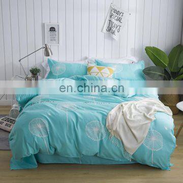 Professional Customize Jersey Knit Aloe Cotton Fabric Soft 4PCS Bed Linen Duvet Cover Pillow Case Bed Sheet Bedding Set photo-2