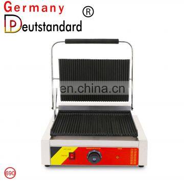Single Plate Non-stick Cast Iron Electric Panini Grills Sandwich Grills Panini Press