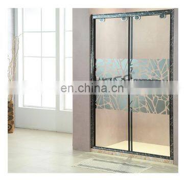 Modern Design Shower Cabin Toughened Sliding Glass Shower Door