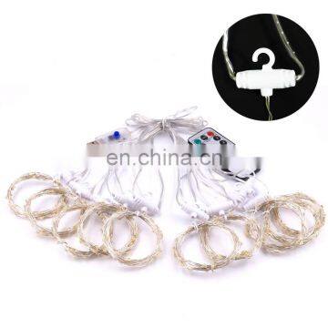 300 LED Copper Curtain String Fairy Lights USB 3 x 3m Remote Control 8Mode Garland Window Light Bedroom Indoor Wall Decoration photo-3