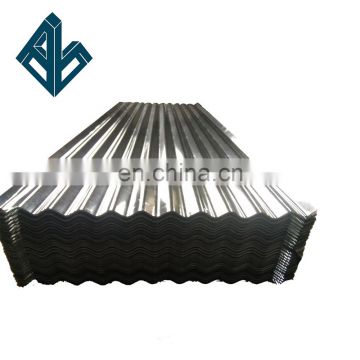 Wavy profile hot dipped  galvalume corrugated steel roofing sheets