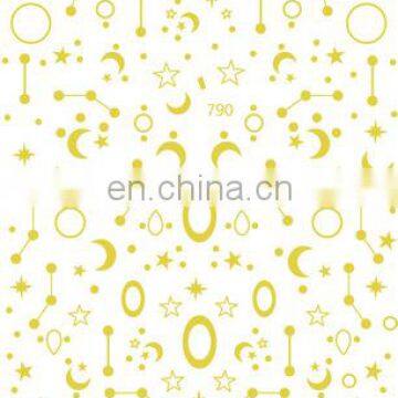 JOYFUL 788-791 Moon And Star Nail Stickers Gilding Nail Decals Japanese Strap Glue Nail Stickers photo-5