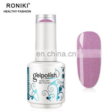 Soak off uv Led Color RONIKI Fashion Series Three Step Nail Gel Polish