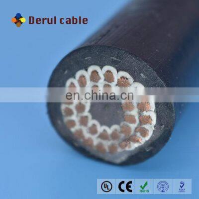 Flexible overhead crane cable pendant control cable