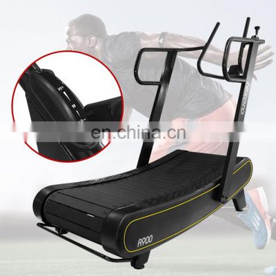 2019 Wholesale air runner commercial use self-powered non-motorized curved home new fitness sport equipment innovation teadmill