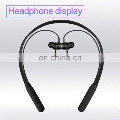 Golden Sky Boat Earphone Headset Wireless Earbuds 5.0 Neckband Headphones Factory Free Shipping photo-3