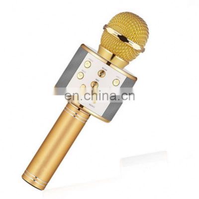 Manufacturer'S New Ktv Artifact Mobile Phone Karaoke Ws858 Wireless Microphone Q7 Q9 Microphone Handheld Karaoke Micro