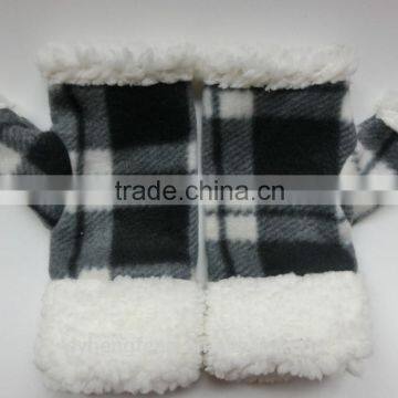 2016 Fingerless Warm Women Gloves With Fur photo-4