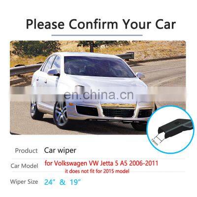 for VW Jetta A5 5 MK5 2005~2011 Car Wiper Blade 2PCS Front Windscreen Wipers Car Accessories 2006 2007 2008 2009 2010 photo-2