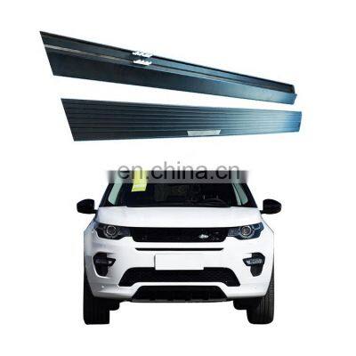 Sliding Door LED Streamer Light Moving Door Sills Trim Scuff Plate For Discovery Sport