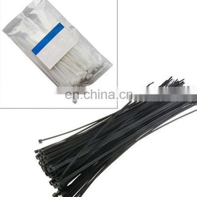 White  & Black Durable Self-Locking Cable Ties Sizes Nylon 66 Cable Tie