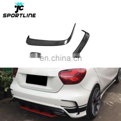 Carbon Fiber W176 A45 Rear Bumper Vents Trim for Mercedes Benz A250 AMG 2013-2018