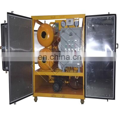 3000~9000 L/H Vacuum Dielectric oil filtration and insulating oil purifier machine