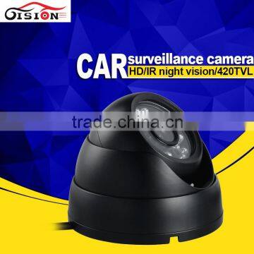 IR Night Vision CCD Metal Dom Camera Indoor Bus Car Waterproof Camera