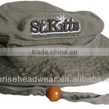 washed fisherman bucket hat