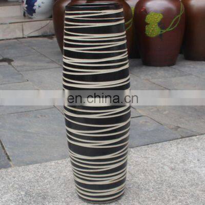 Chinese Ceramic Hand Maded Modern Large Floor Vases For Outdoor And Indoor