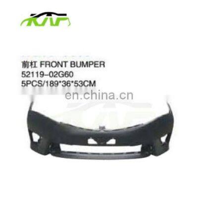 For Toyota 2014 Corolla Front Bumper middle East 52119-02g60 Auto Bumpers Bodyguard Bumper